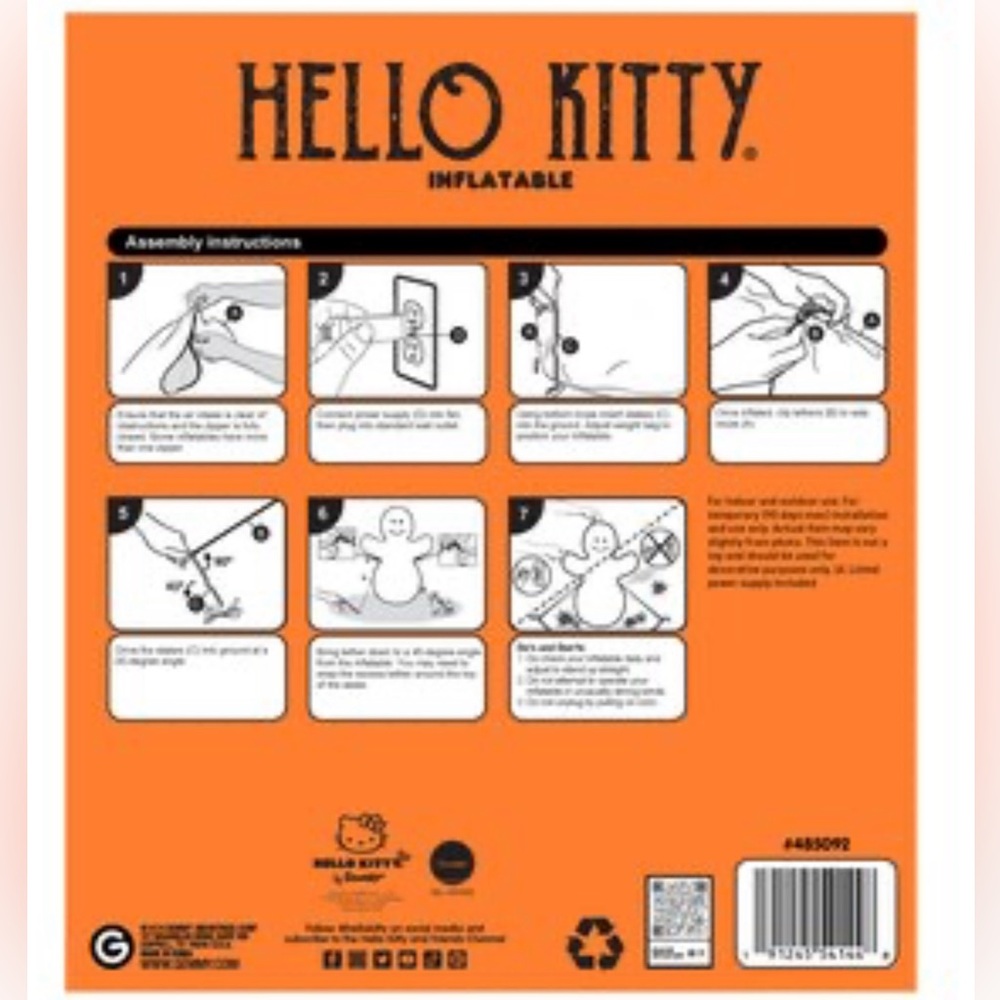 🧡Hello Kitty Airblown Inflatables🧡 - Picture 4 of 4